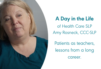 A day in the life of a health care SLP
